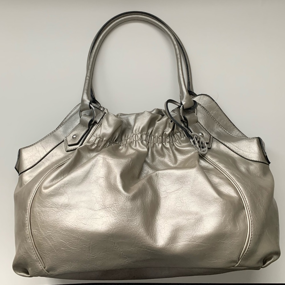 Style & Co. Silver Metallic Handbag